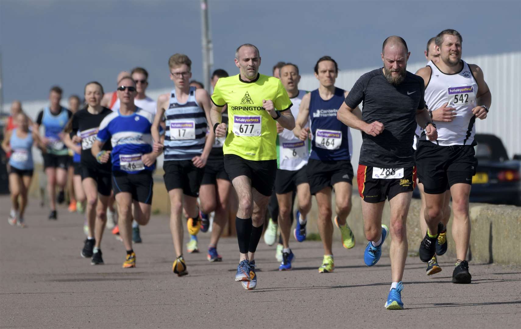 More than 600 runners took part this year. Picture: Barry Goodwin (63469040)