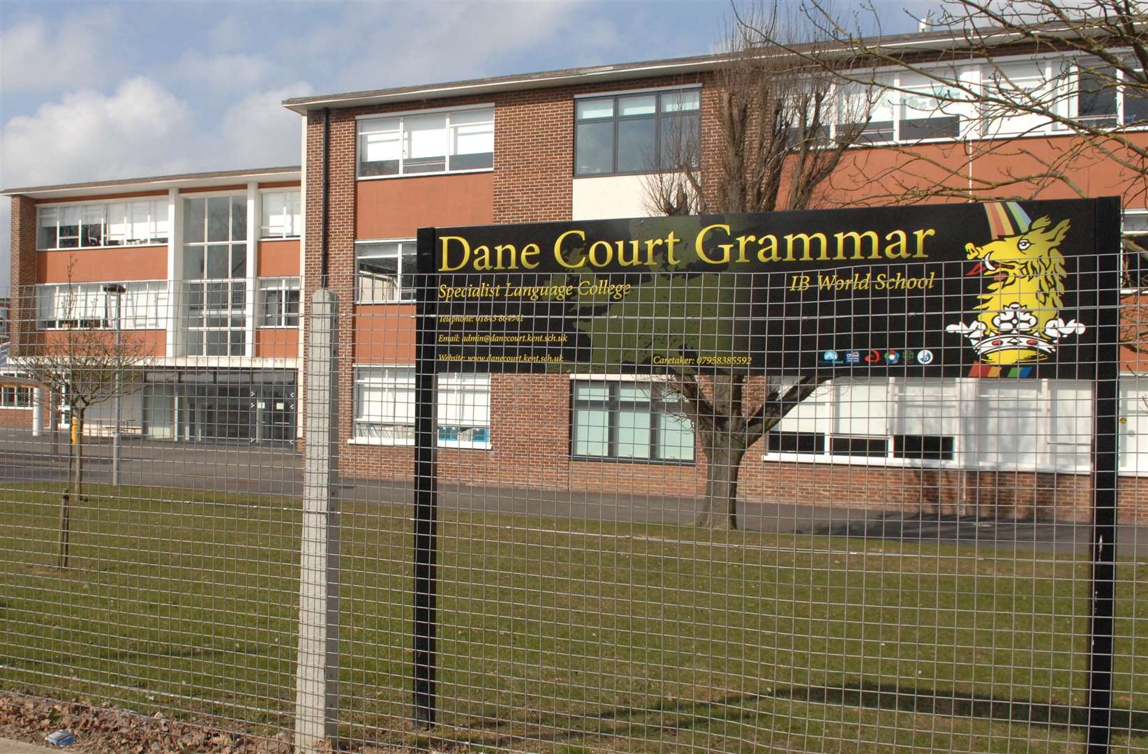 Dane Court Grammar School in Broadstairs