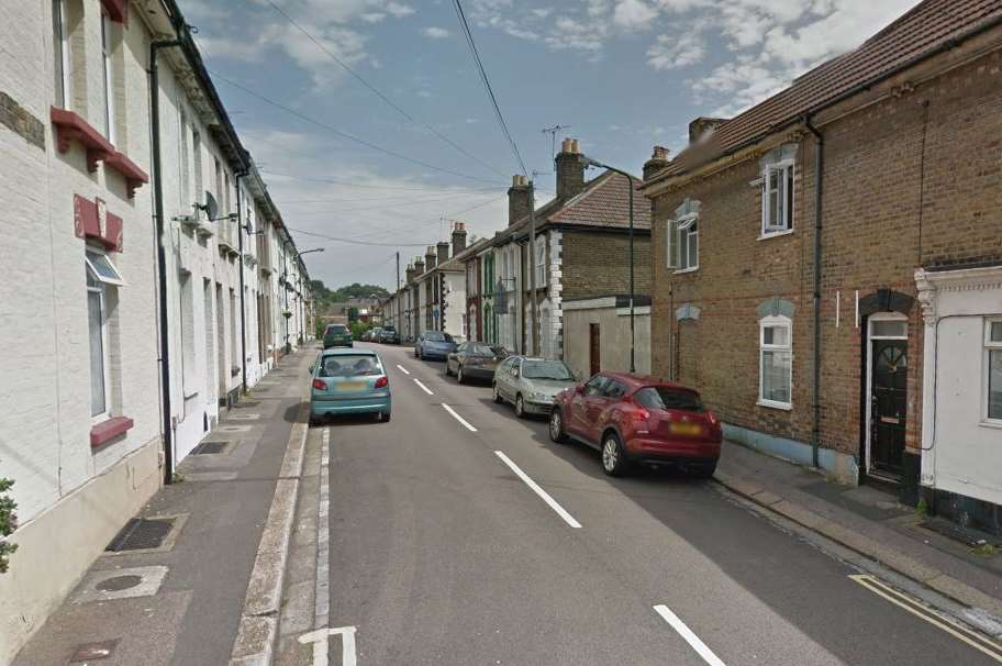 Five people including a baby were in the house when the kitchen caught fire. Picture: Google