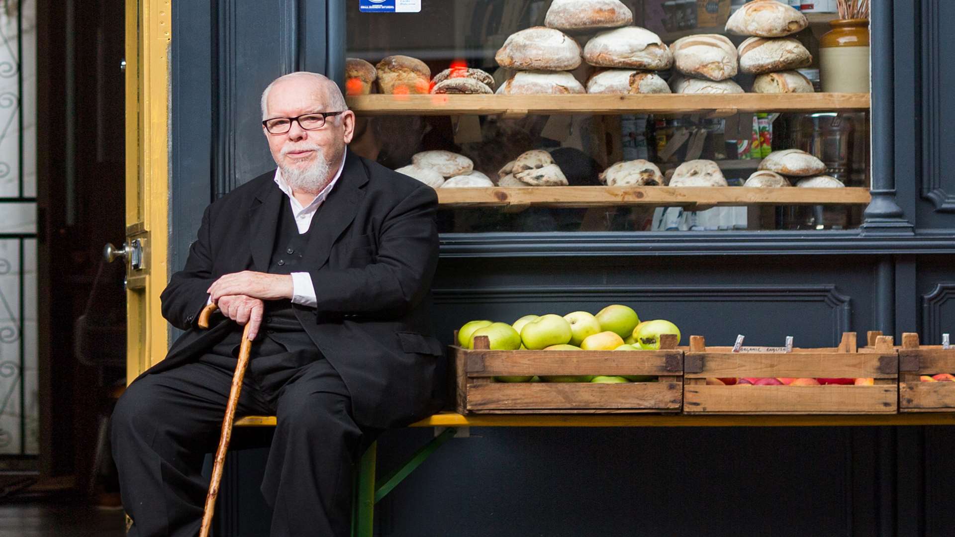 Sir Peter Blake is calling on shoppers to support Small Business Saturday