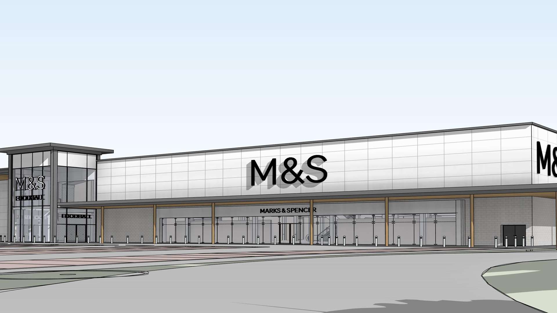 The proposed new store at Eclipse Park.