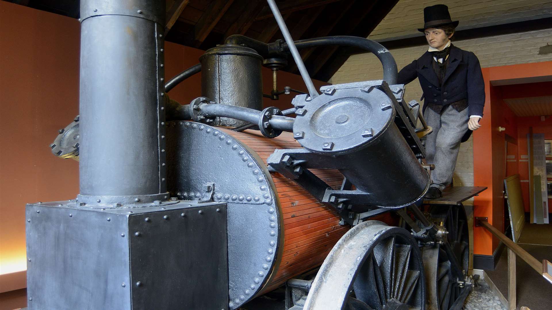 The Invicta Engine is currently housed at the Canterbury Heritage Museum
