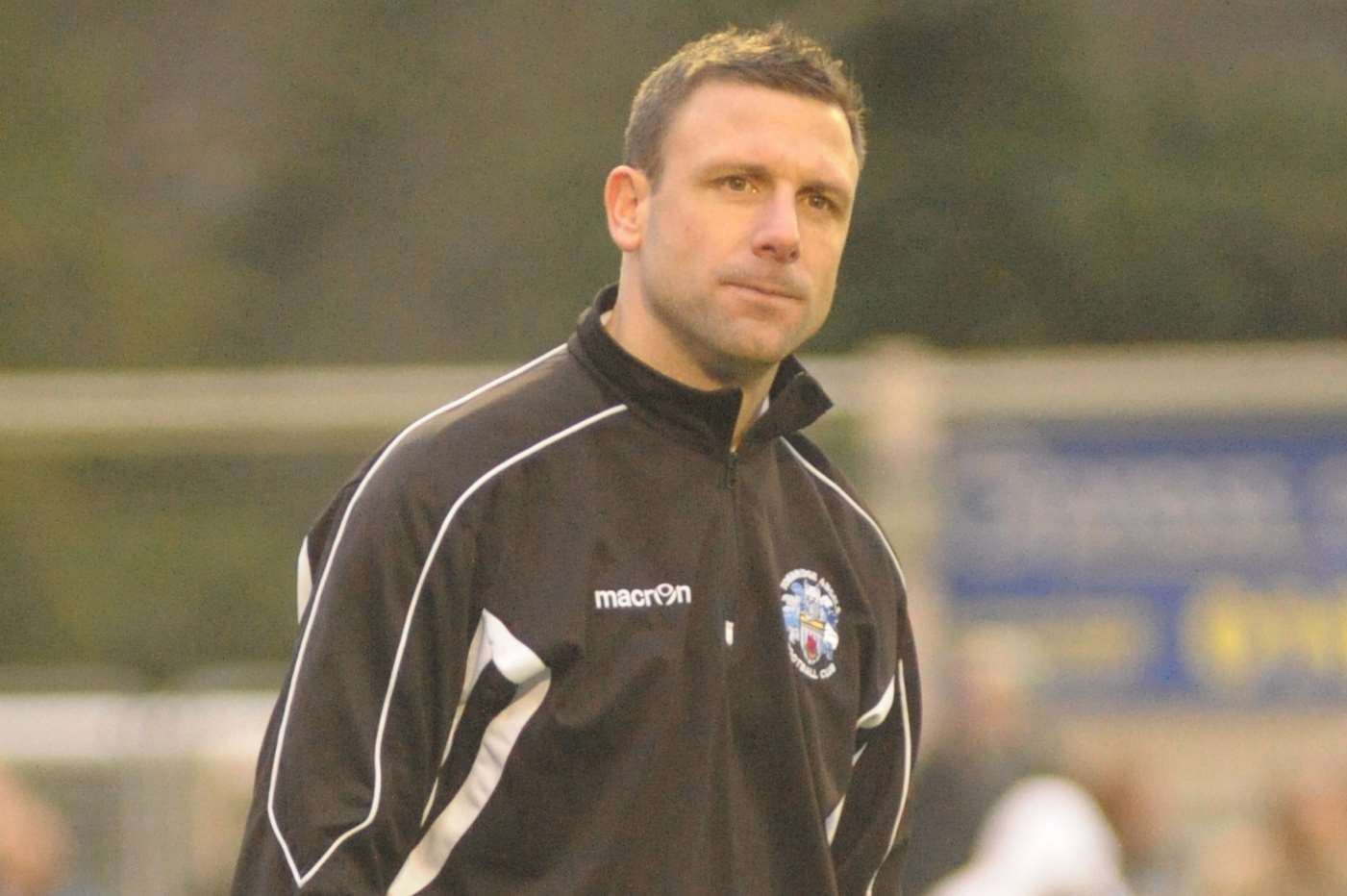 Tonbridge Angels boss Steve McKimm Picture: Steve Crispe