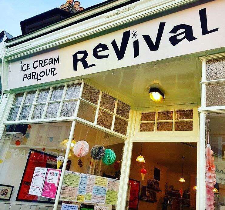 Revival cafe at Whitstable