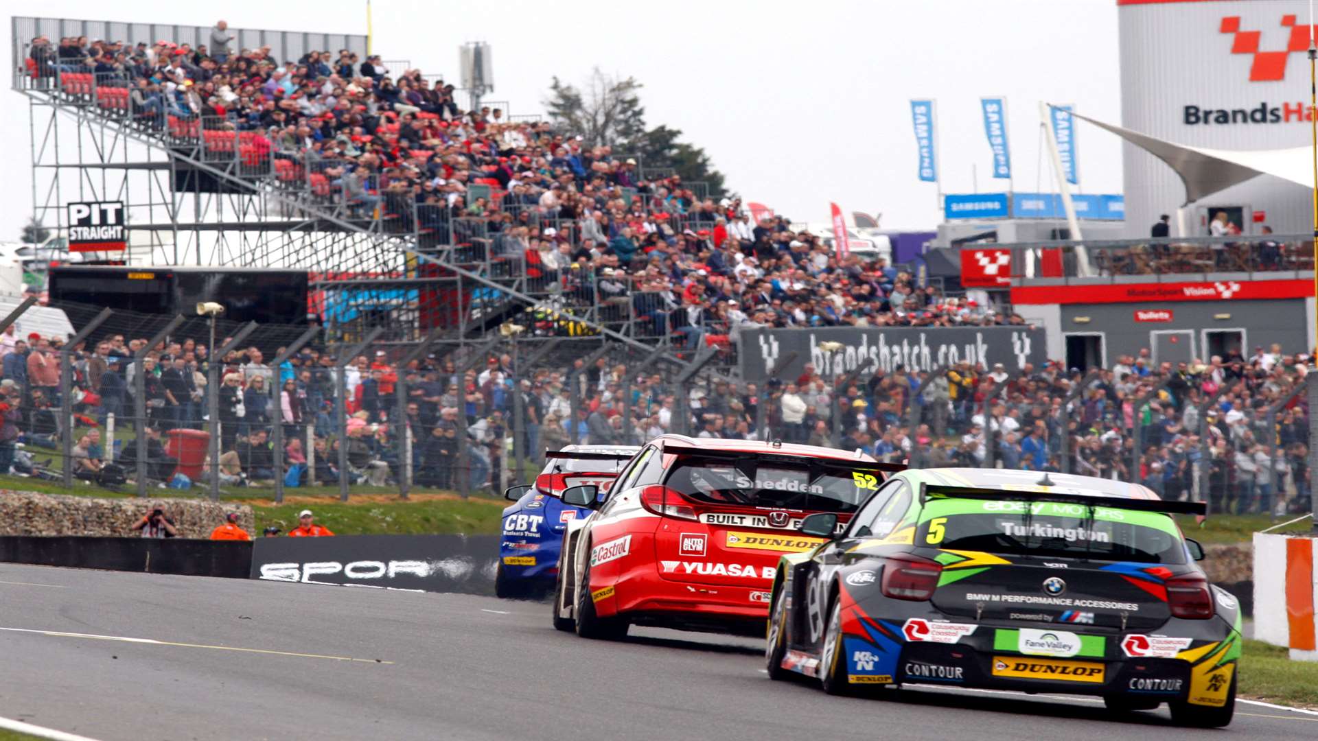 A big crowd is expected at Brands Hatch this weekend