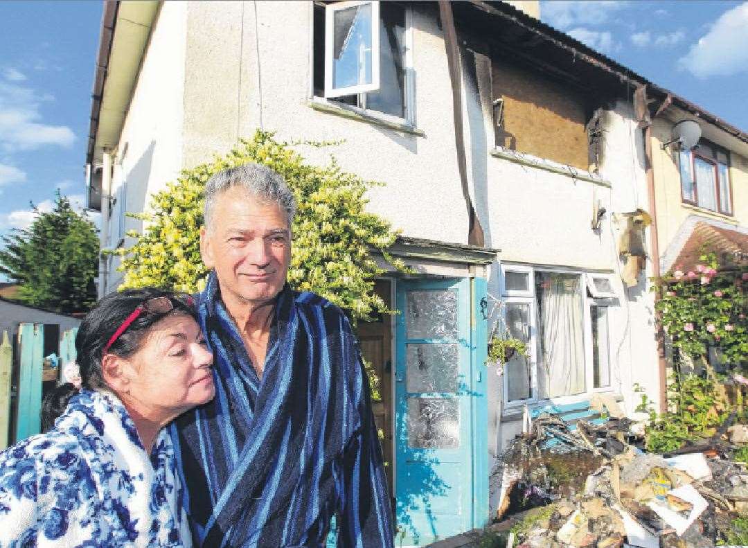 The fire caused £55,000 of damage
