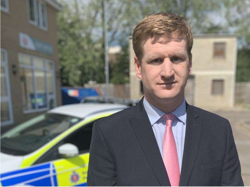 Police and Crime Commissioner Matthew Scott