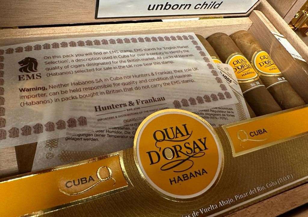 They also have authentic Cuban cigars. Picture: John Long
