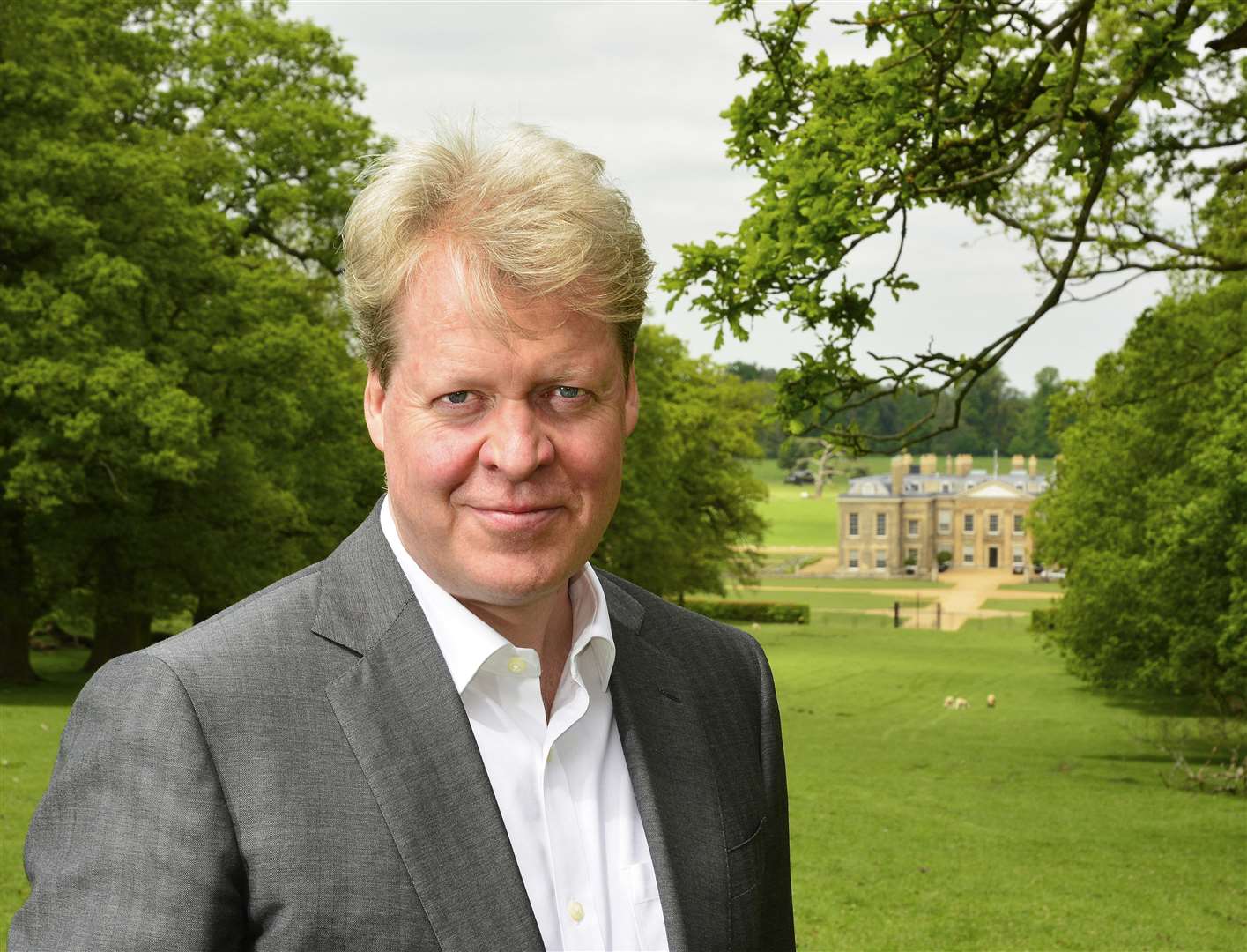 Charles Spencer, 9th Earl Spencer, at Althorp, Northamptonshire. Picture: John Robertson