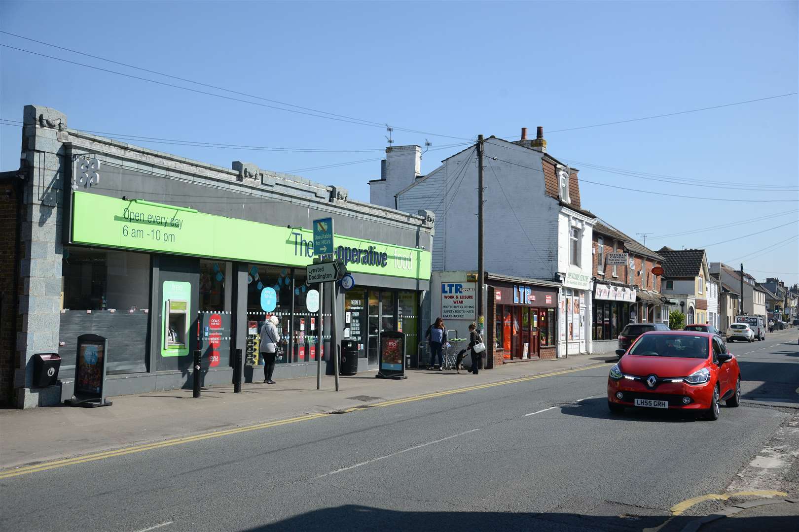 Police made three arrests after reports of a theft from a shop in London Road, Teynham