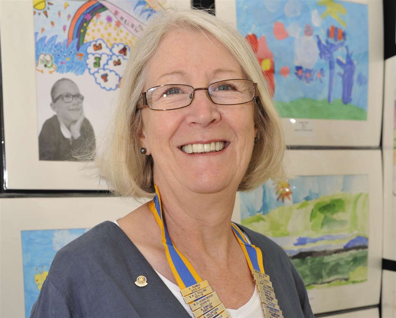 Beverley Aitken, who is the current treasurer of the Margate Rotary Club, and was also its president between 2014-15. Picture: Tony Flashman