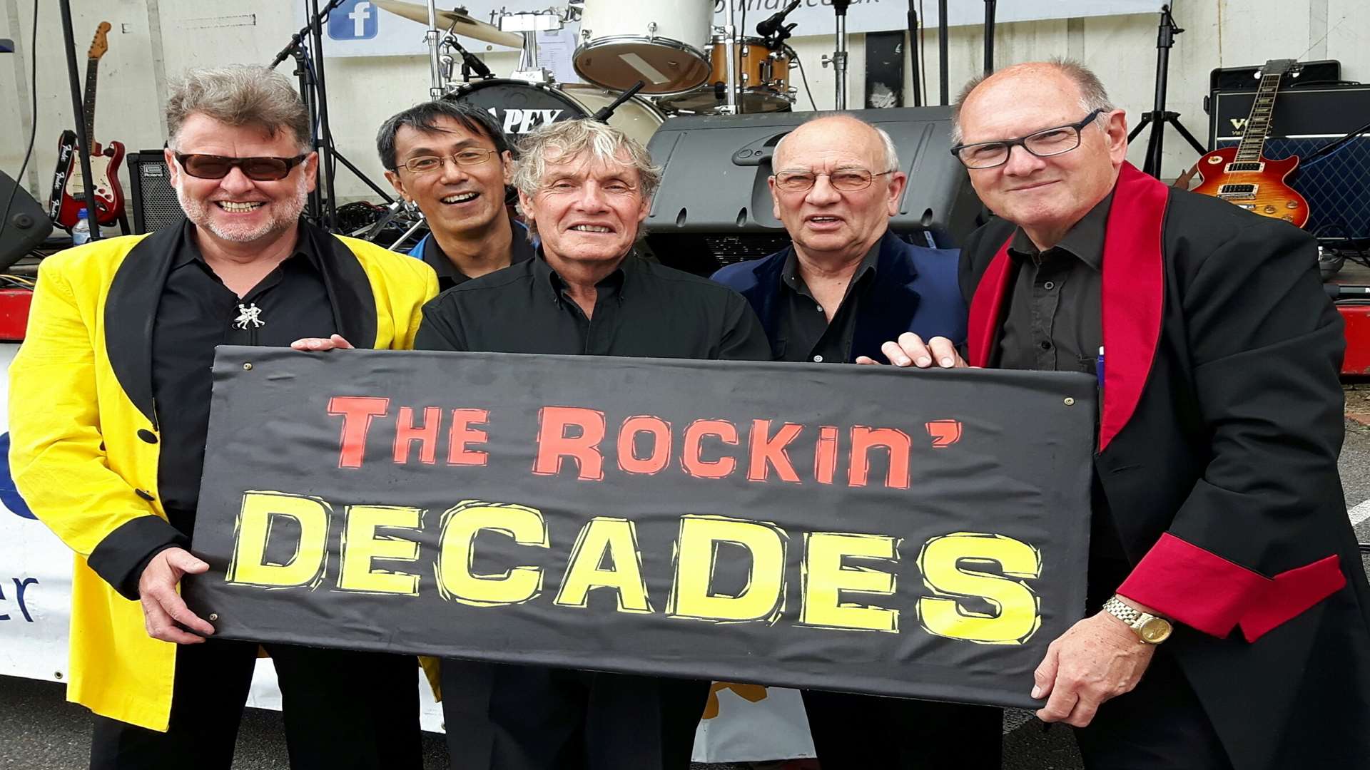 The Rockin' Decades will open the show at 2pm