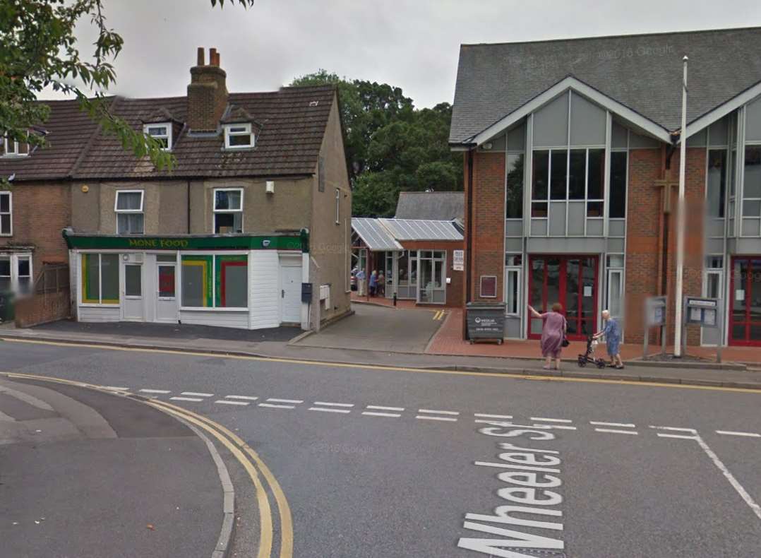 Police were called to Union Street, near the junction with Wheeler Street. Pic: Google