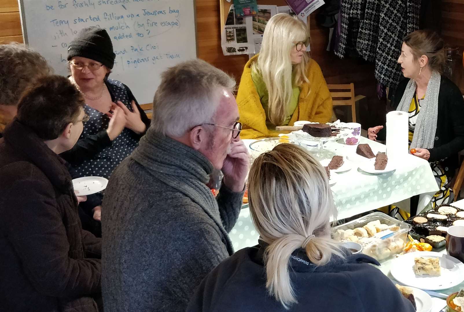 The first Death Cafe in Faversham attracted 15 people