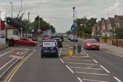 The incident happened at a bus stop in Margate Road, Ramsgate. Picture: Google Street View