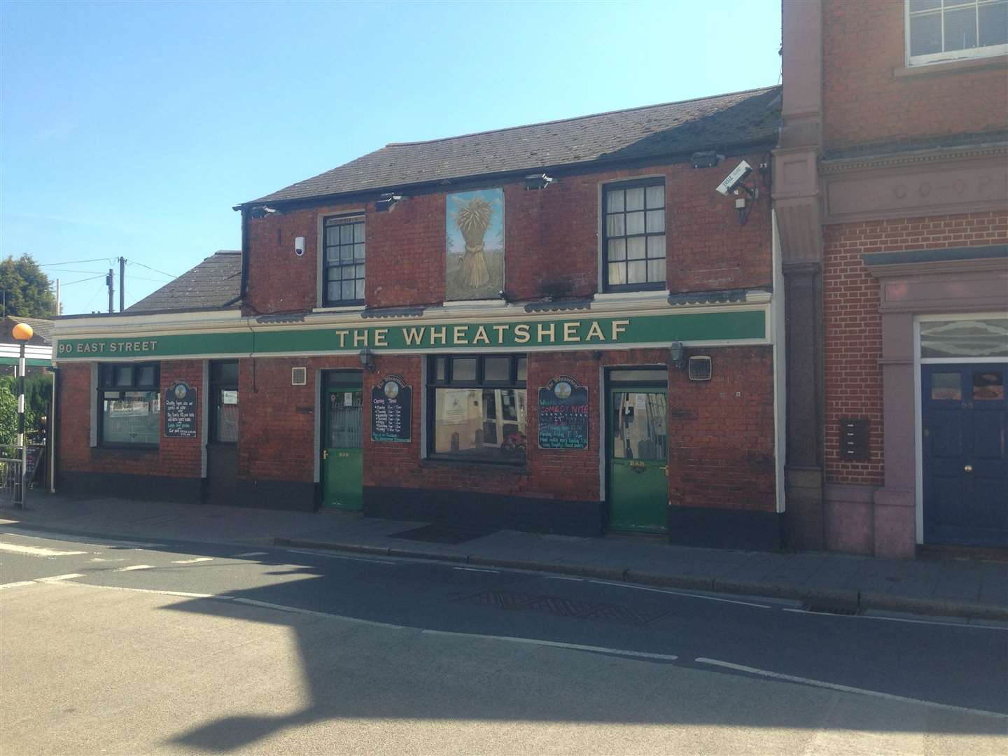 The Wheatsheaf, East Street, Sittingbourne could be partially knocked down to make a micropub