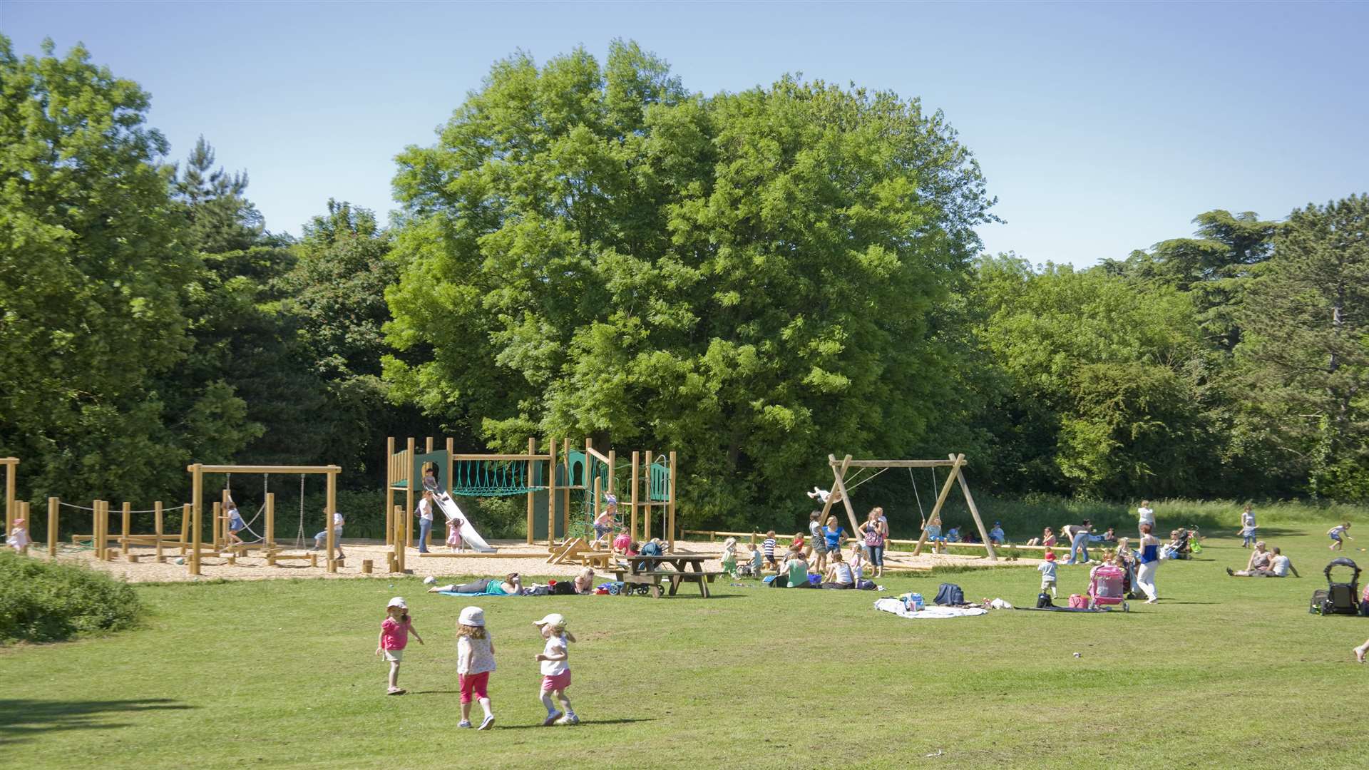 Manor Park is a great play for the kids to explore