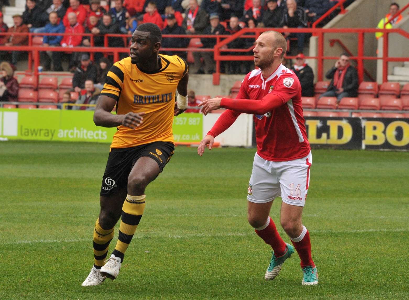 Magnus Okuonghae has signed a new deal with Maidstone Picture: Steve Terrell