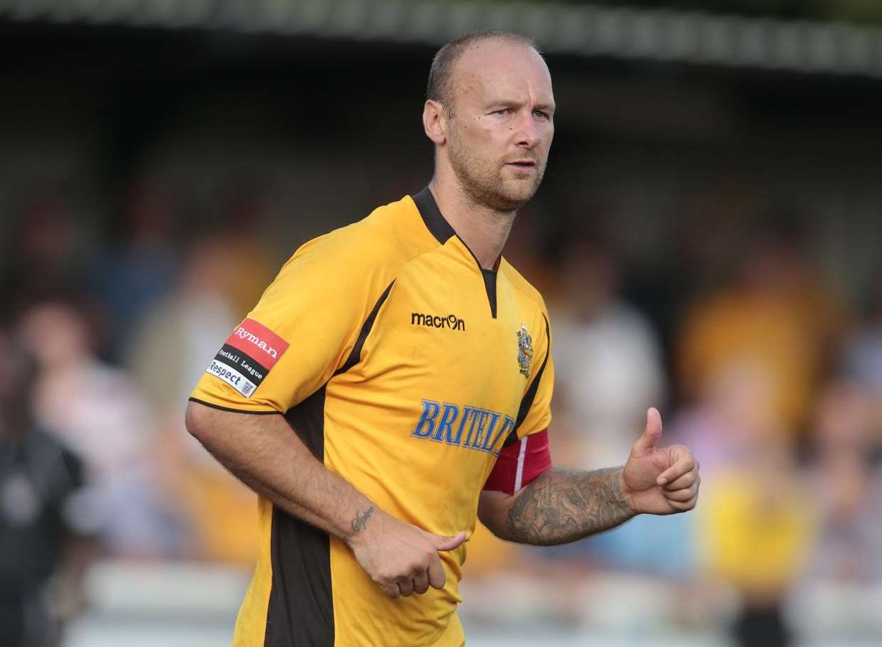 Maidstone skipper Steve Watt Picture: Martin Apps