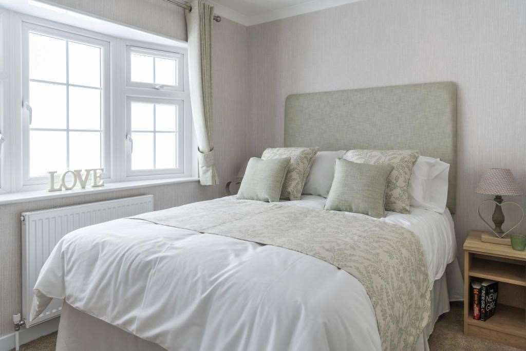 The second bedroom is perfect for when family and friends come to visit. Picture: Quickmove Properties