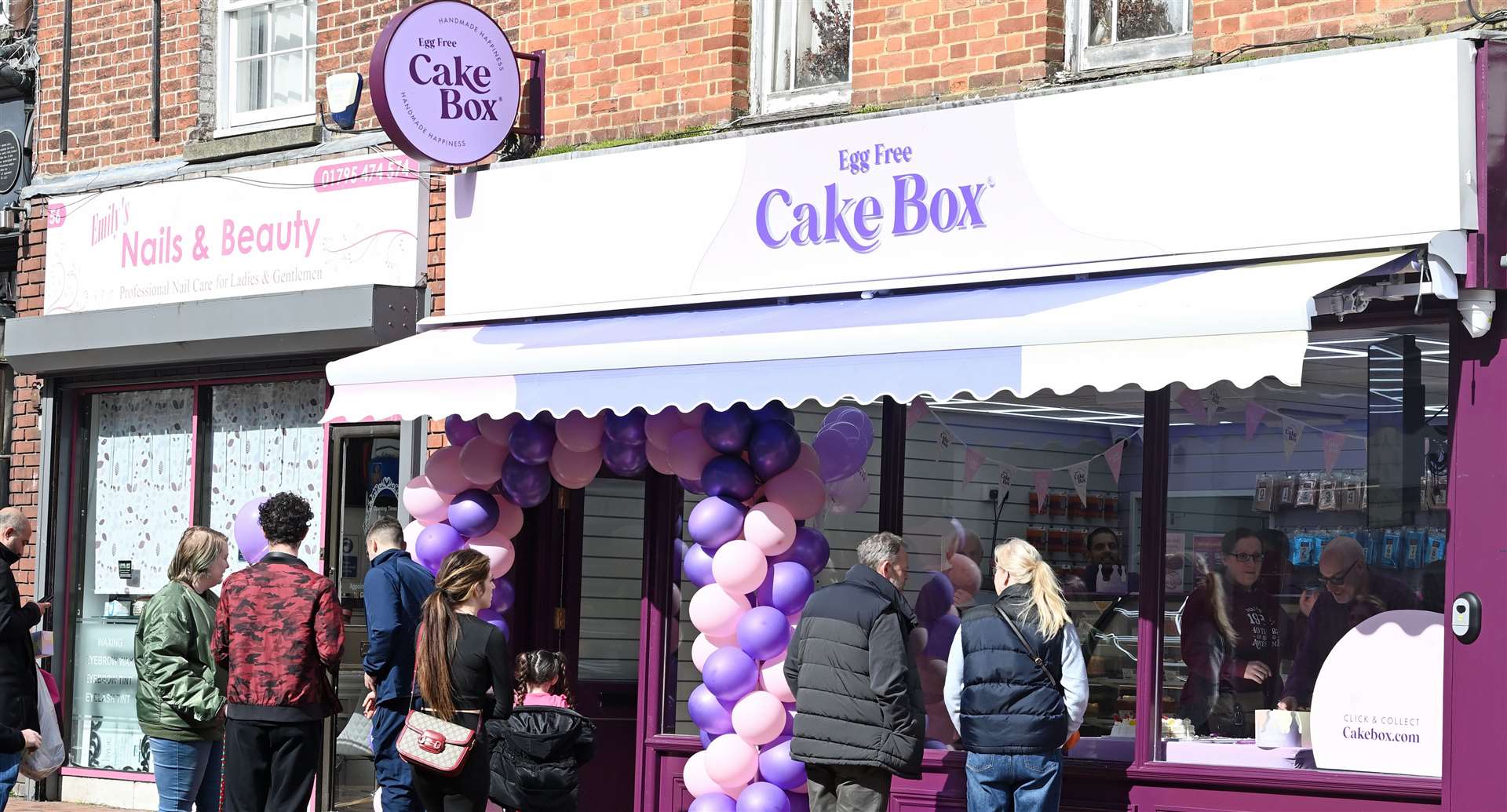 The new Cake Box store had its grand opening in Sittingbourne on Saturday, March 16. Picture: Cake Box