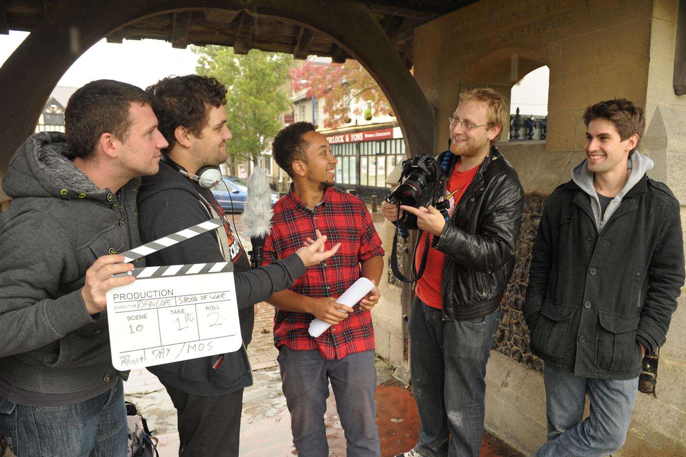 Peter Tyrell (producer), Jonathan Ray (sound), Melvin Appleford (producer), Ryan Cope (director) and David Wayman (actor)