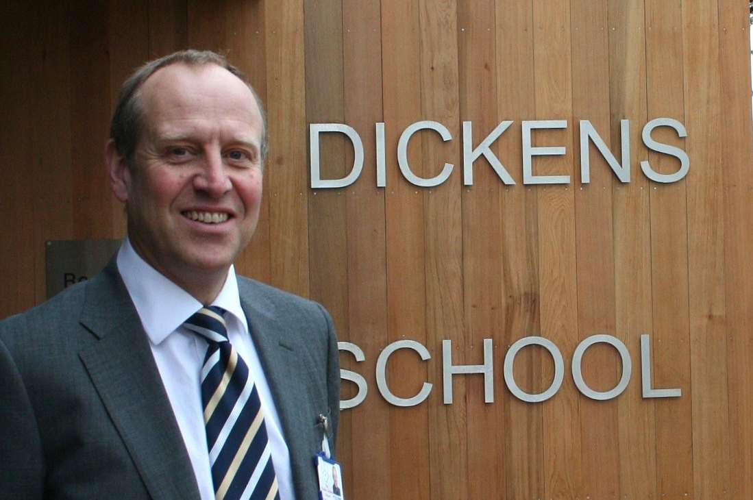 The Charles Dickens School head teacher Andrew Olsson