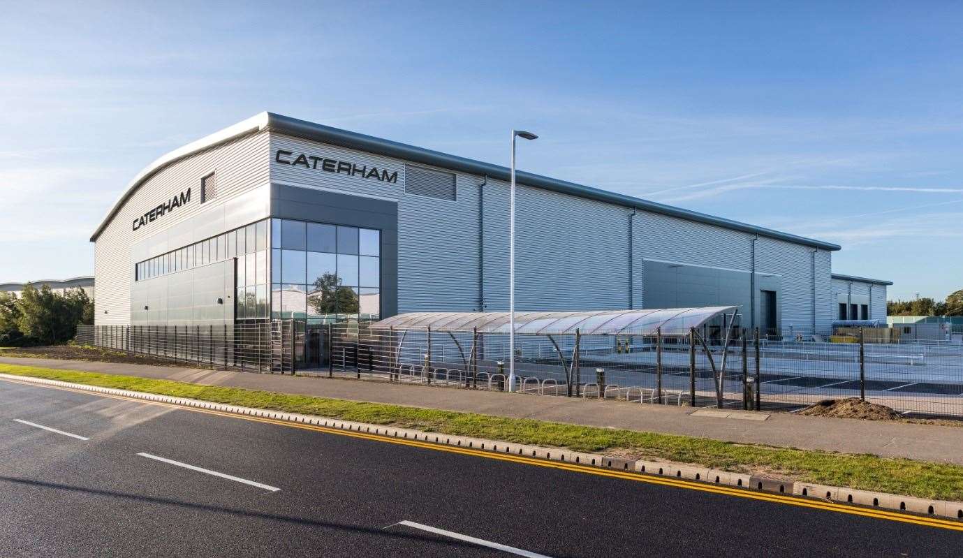 How the company's new base looks. Picture: Caterham Cars