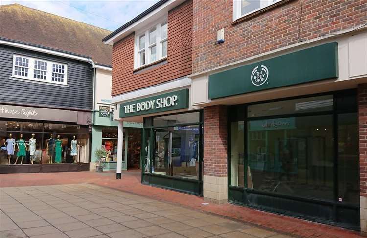 The Body Shop in Sevenoaks closed its doors in 2019. Picture: Andy Dunne