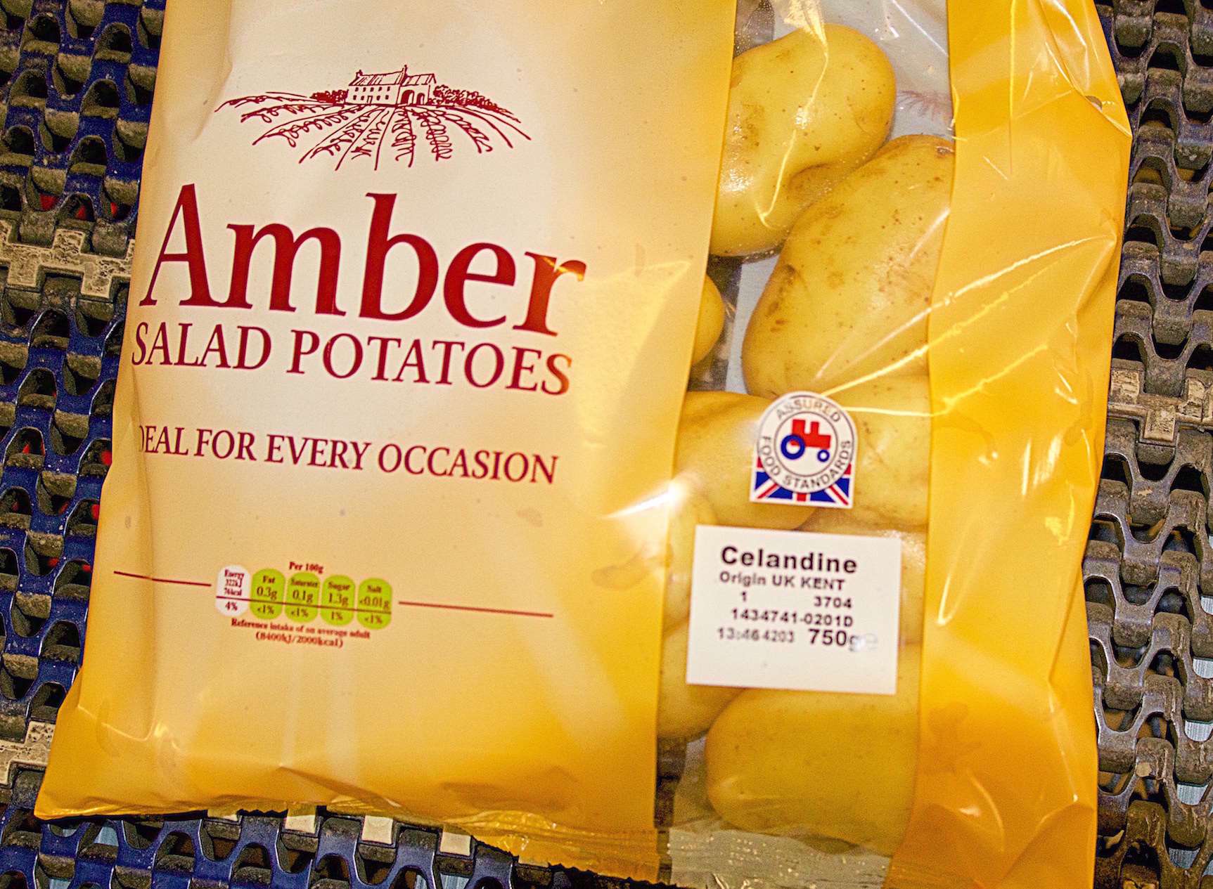 Amber salad potatoes