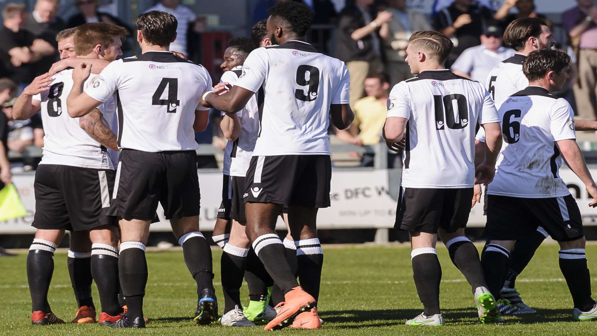 Dartford enjoyed an exciting win over Eastbourne last Saturday. Picture: Andy Payton