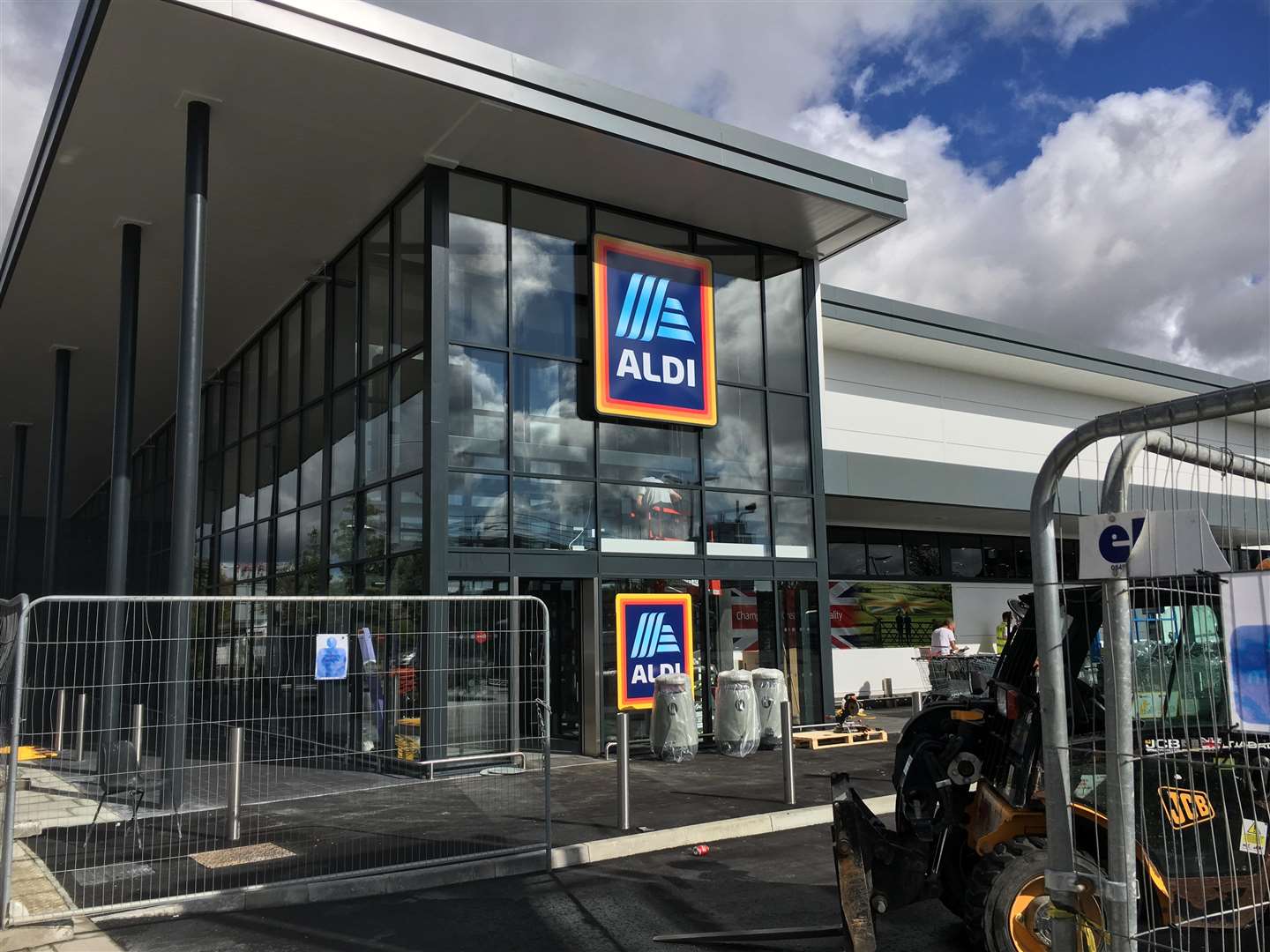 The new Aldi is nearly ready to open