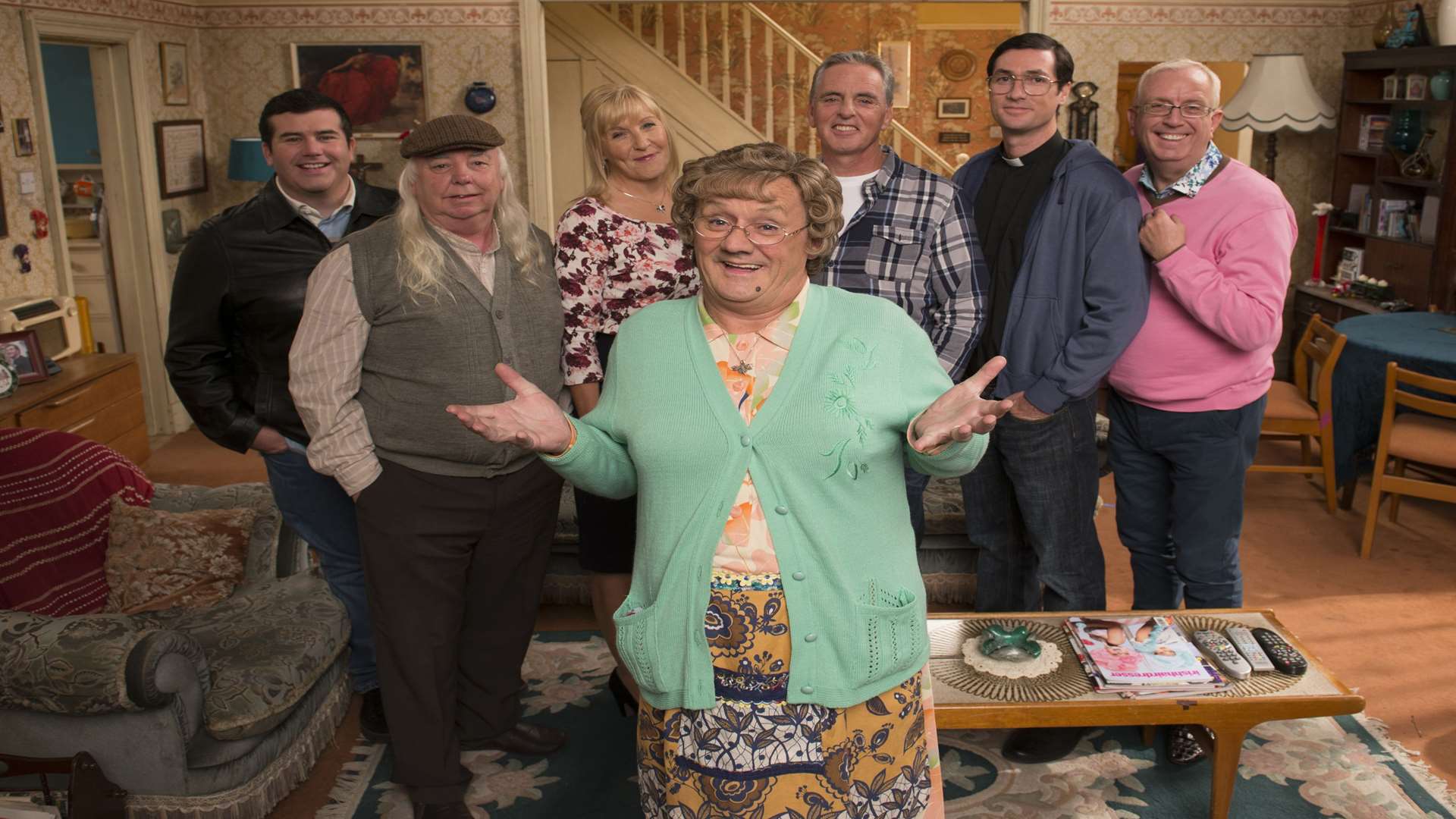 Mrs Brown's Boys D'Movie, with Brendan O'Carroll as Agnes Brown. Picture: PA Photo/UPI Media