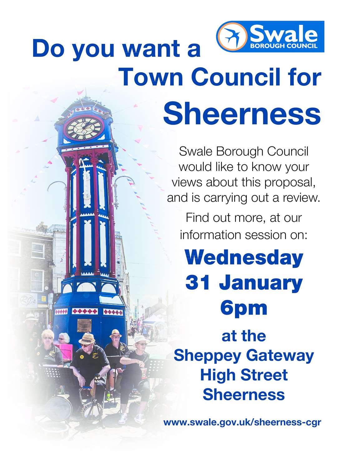 Swale council's leaflet about town councils (2468231)