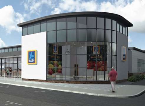 The new Aldi store will be built in King's Road