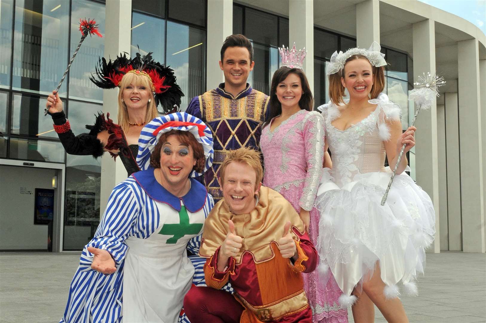Gareth Gates and Toyah Wilcox were among the panto stars in 2012. Picture: Wayne McCabe