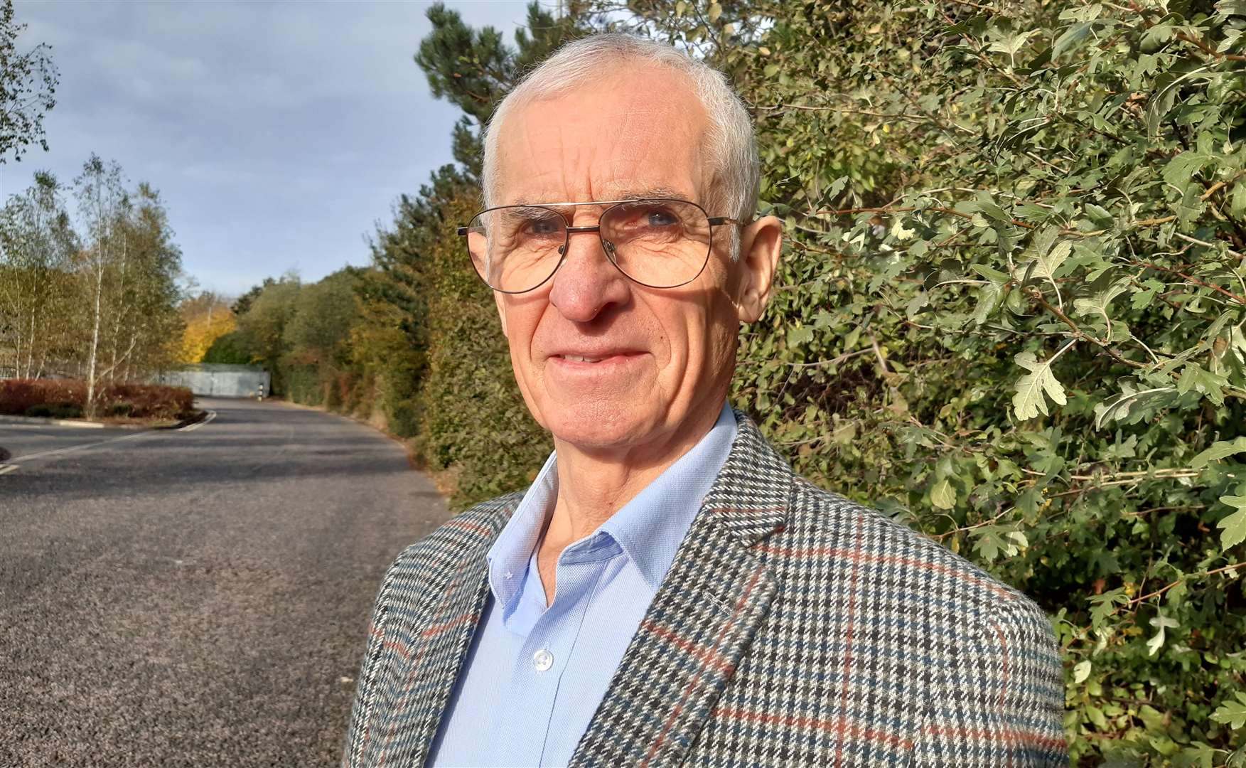 Albert Walton, 73, was chairman of the Ashford Construction Focus Group