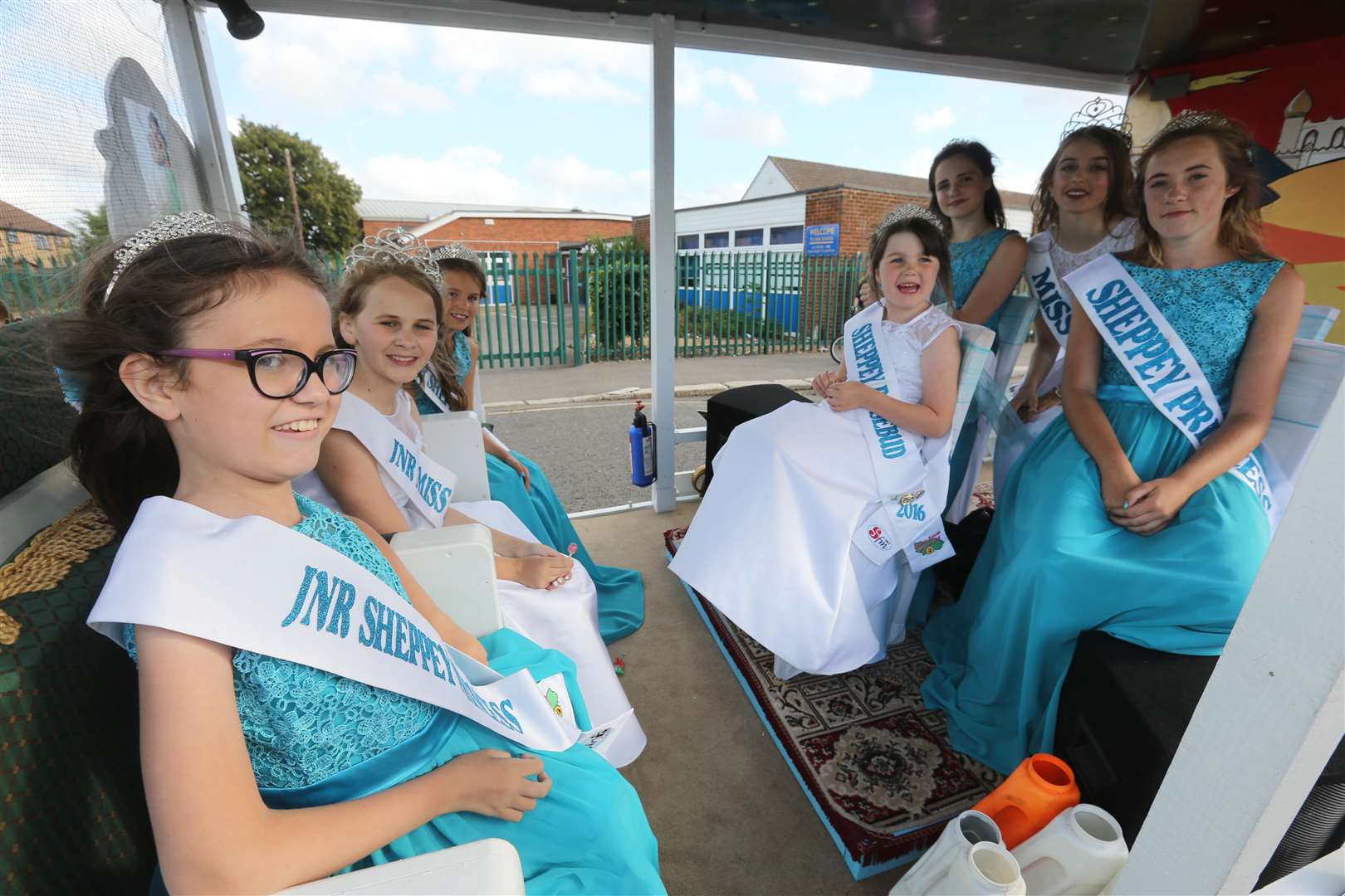 Sheppey Princess float at the Sheppey Carnival