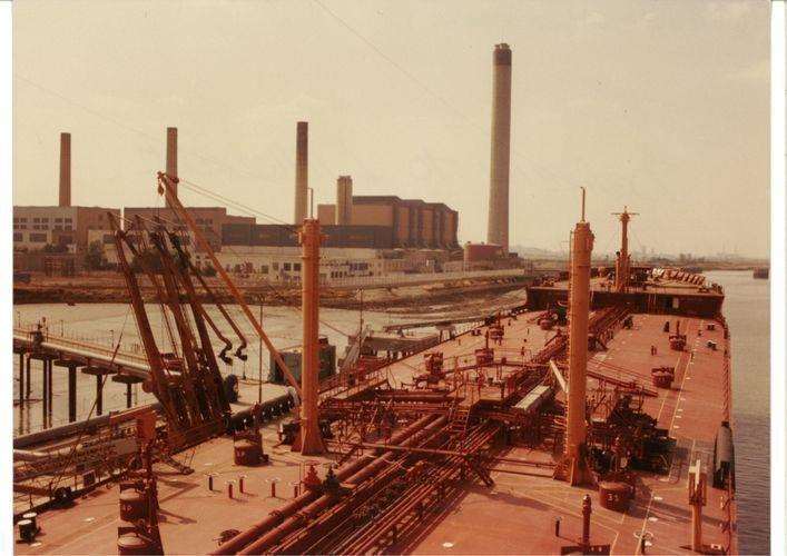 A delivery to Littlebrook Power Station in 1985. Picture: npower