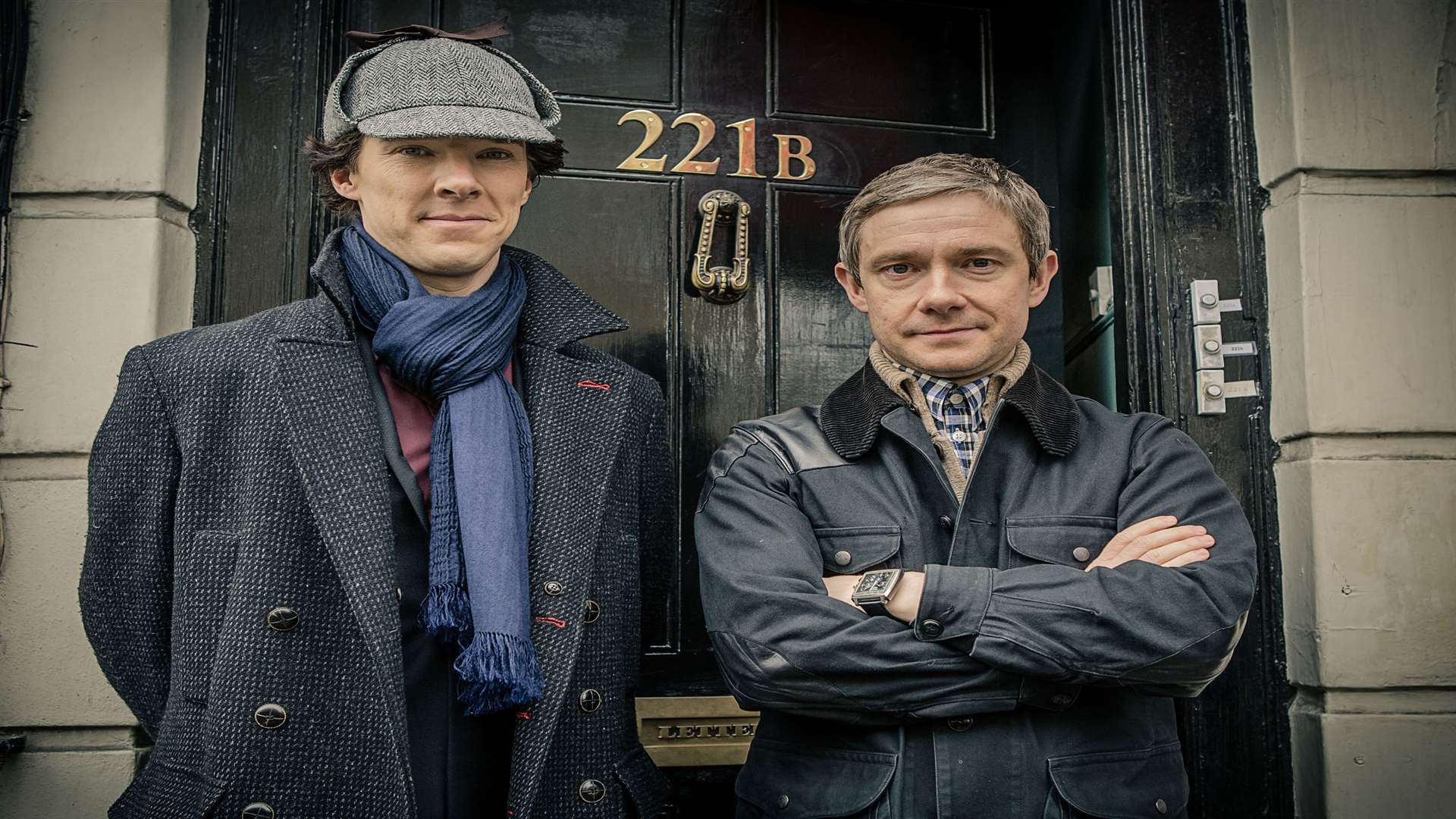 The allegation centred around a clip from television series Sherlock, starring Benedict Cumberbatch and Martin Freeman. Picture: Robert Viglasky/BBC/Hartswood Films