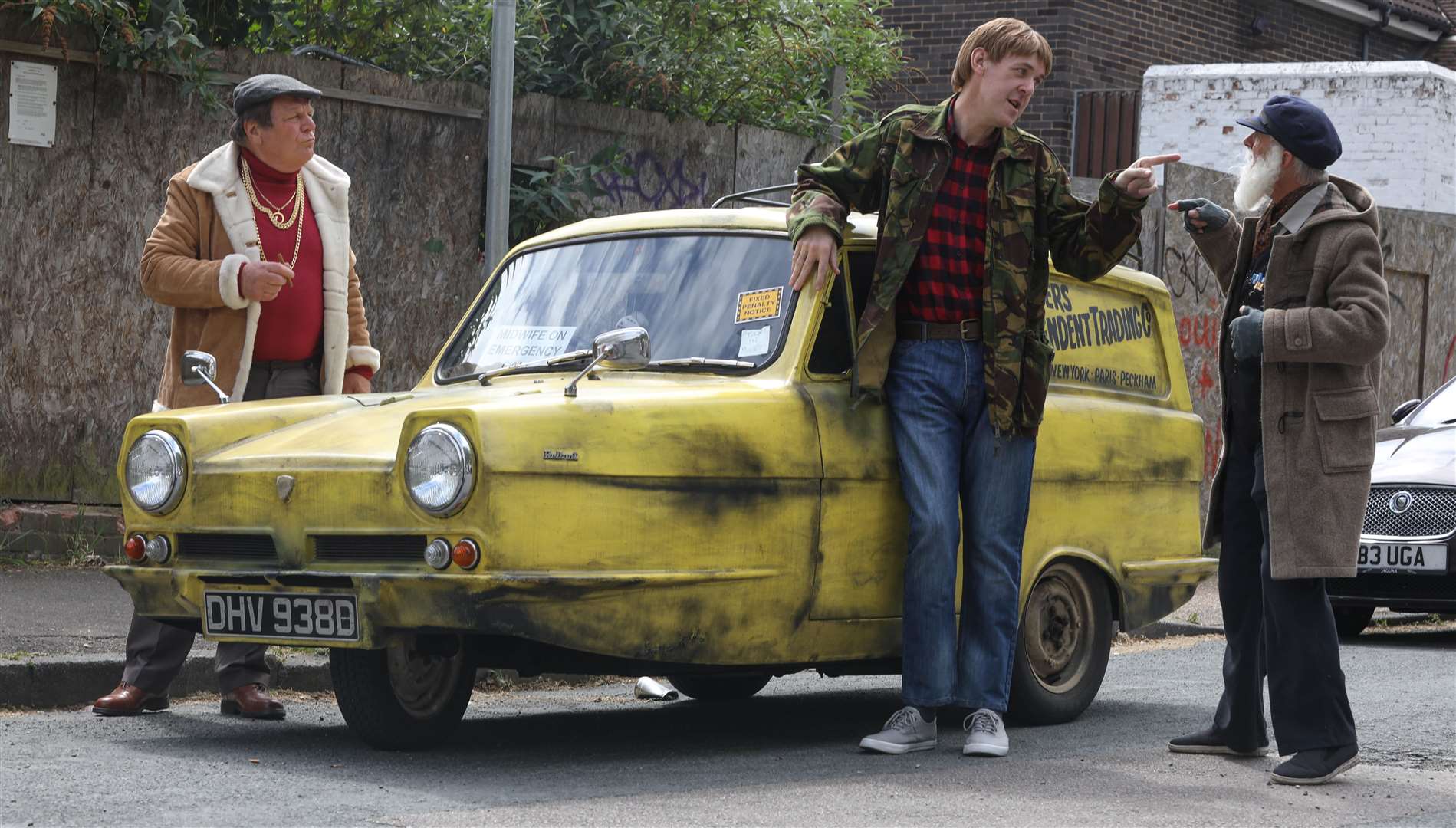 A recreation of Only Fools and Horses, photographed in Chatham