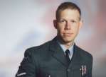 Christopher Pollitt in his RAF uniform