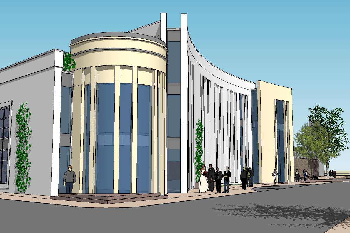 Artist's impression of the Gateway building