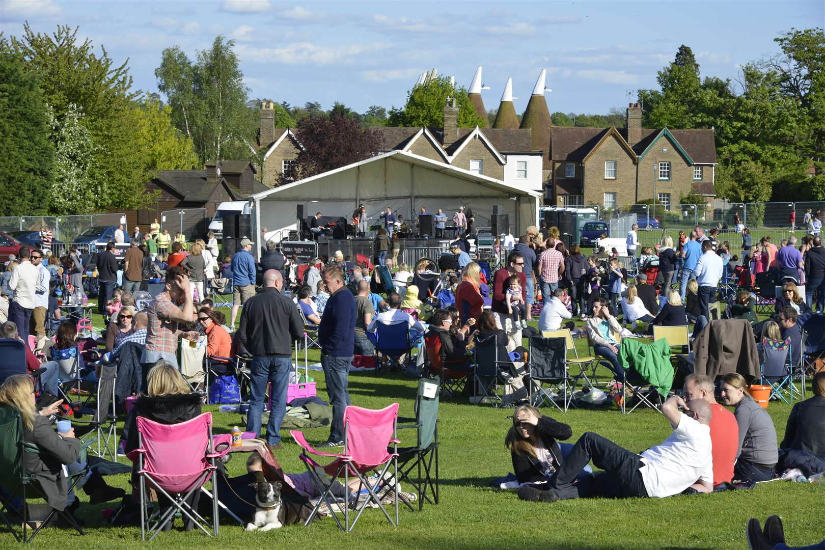 The last Music on the Green in Bearsted, 2013. Picture: Martin Apps