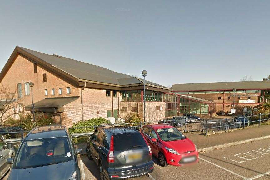 Police were called to Sevenoaks Leisure Centre. Picture: Google.