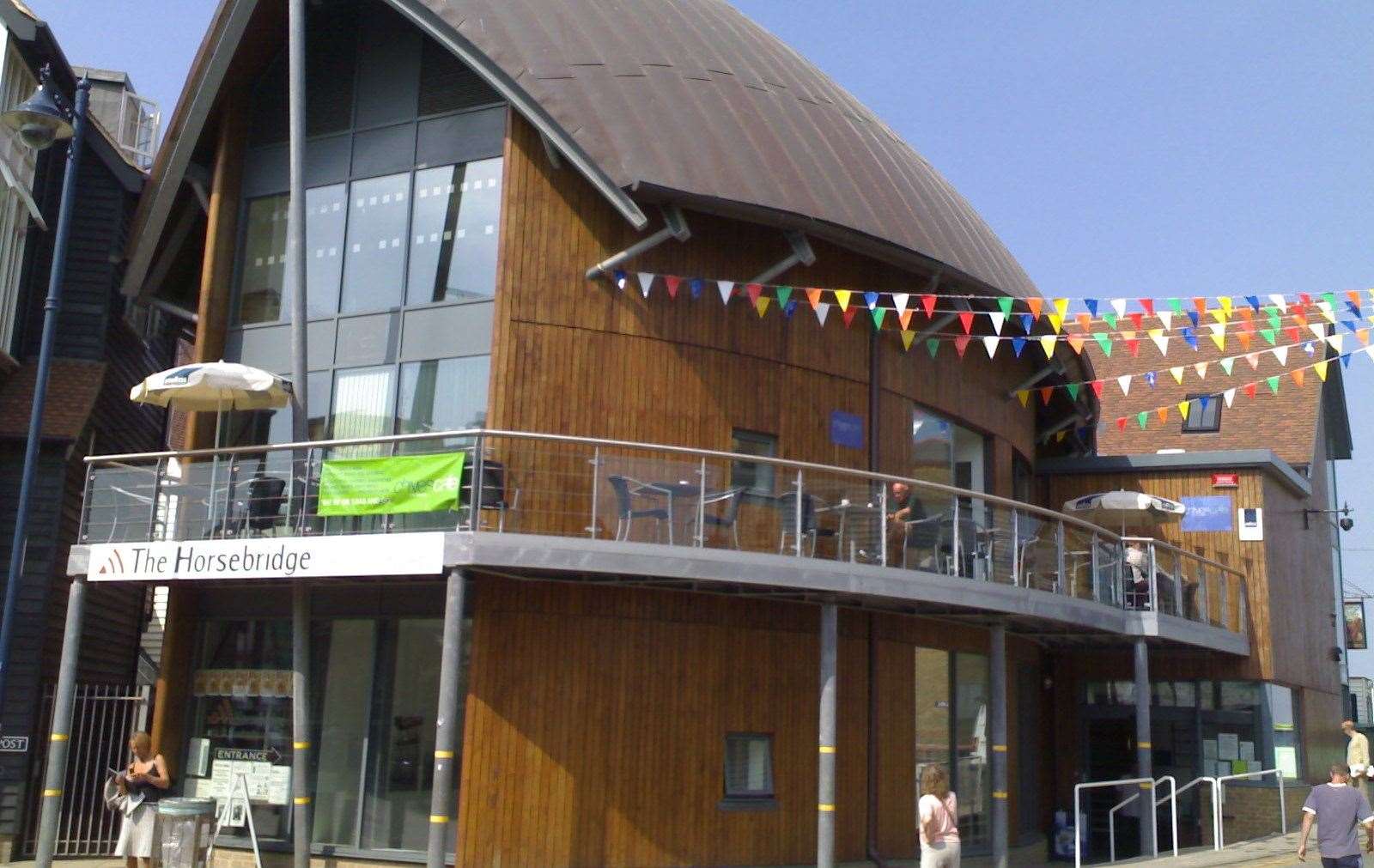 The Horsebridge Arts Centre may not open until September