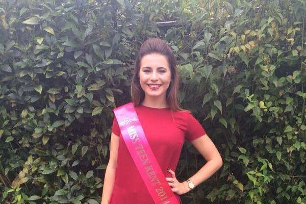Homewood School pupil Rosie Page, who is in the final of the Miss Teen Great Britain competition