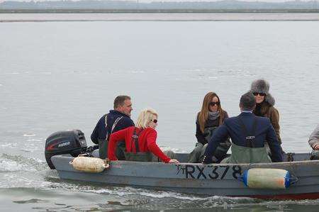 US comic Joan Rivers was nearly arrested on a fishing trip