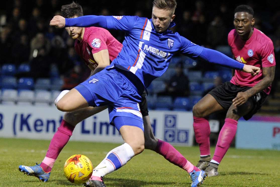Luke Norris was among the scorers in the 2-1 win over Peterborough Picture: Barry Goodwin