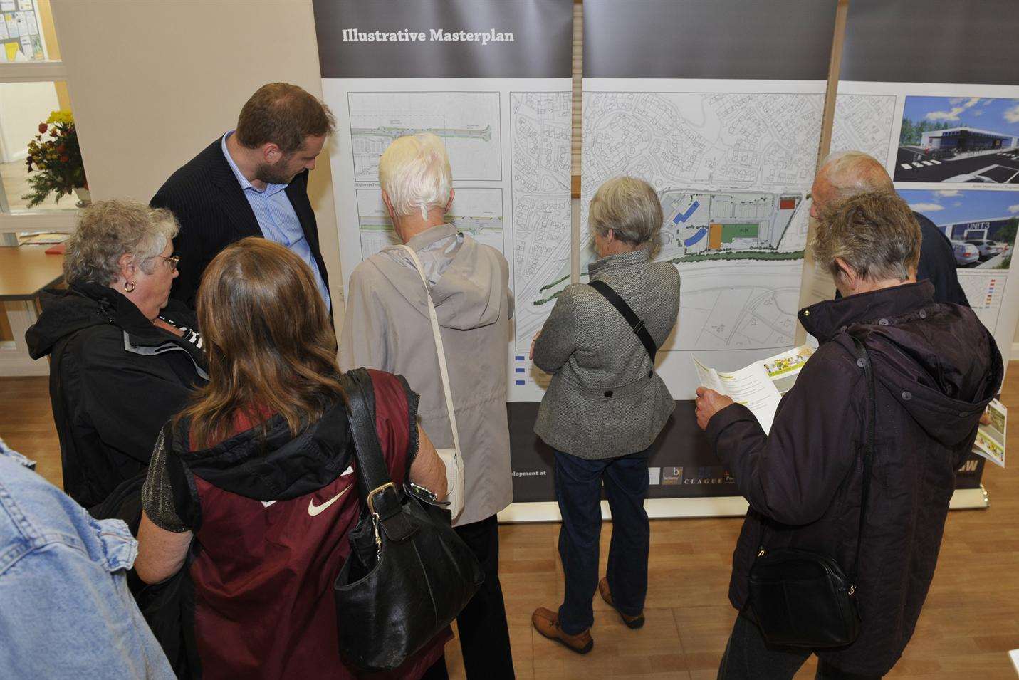 Residents pore over plans to redevelop Estuary View